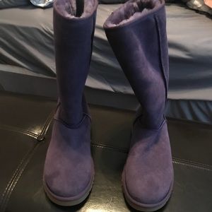 NWOT classic tall purple Ugg boots
